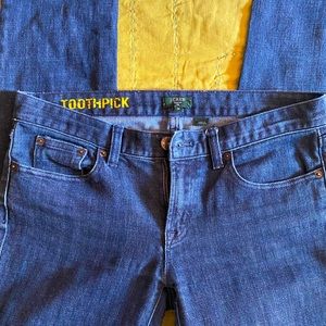 J Crew Toothpick Jeans